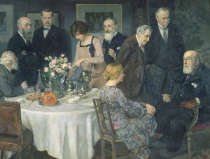 アーティストのグループ、1929